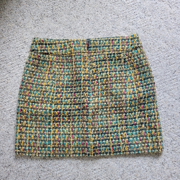 J. Crew Factory Mini Tweed Skirt - Picture 2 of 6